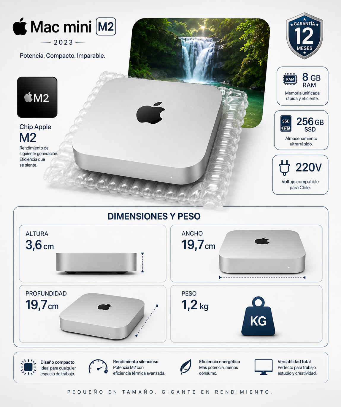 2023 Apple Mac Mini Core M2 8 & 256 – Tecnoliquidaciones